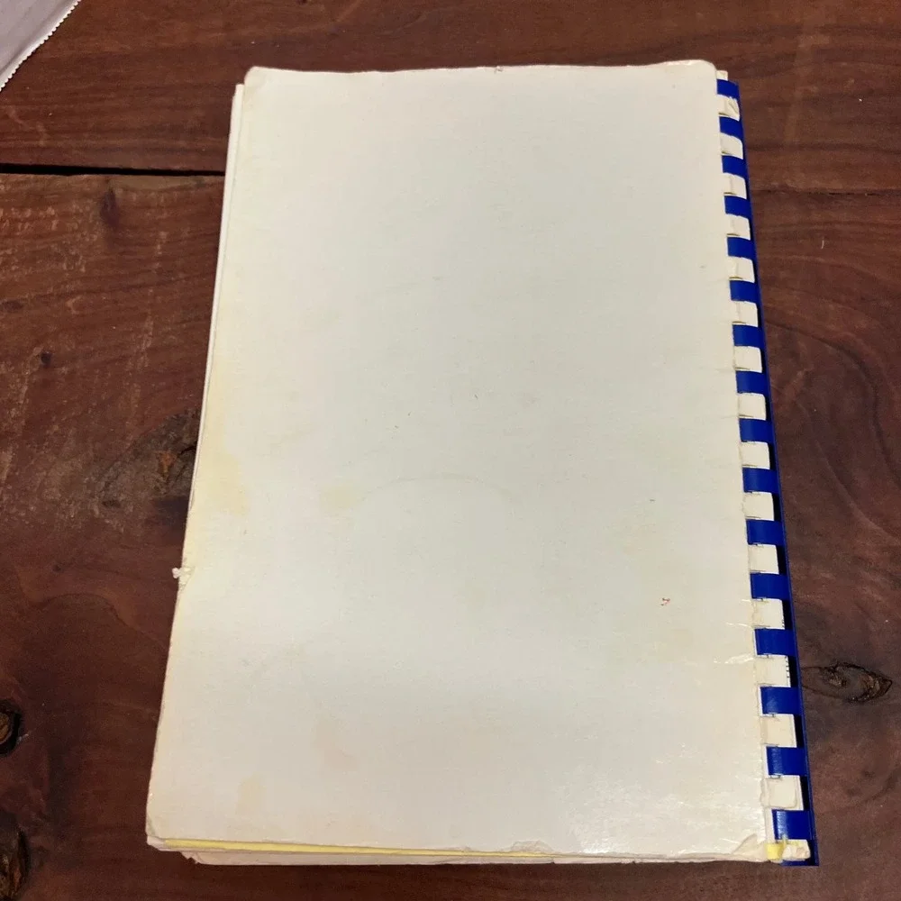 Cookbook Tulsa Oklahoma Early Ford V8 Club 1988 Regional Group Recipes Spiral